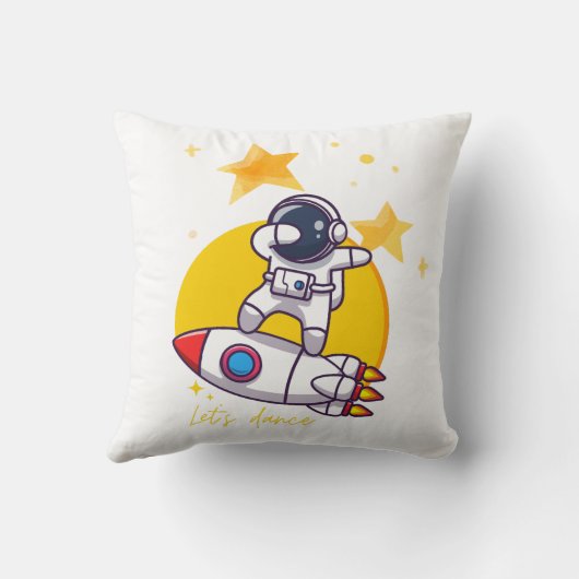 宇宙飛行士 クッション (裏面)