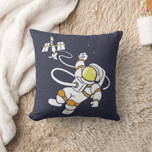 宇宙飛行士 クッション (ブランケット)