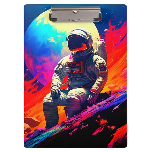 宇宙飛行士 クリップボード (正面)