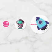 宇宙飛行士 コンフェッティ (裏面)