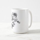 宇宙飛行士 コーヒーマグカップ (正面右)