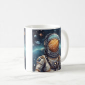 宇宙飛行士 コーヒーマグカップ (正面右)