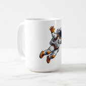 宇宙飛行士 コーヒーマグカップ (正面左)