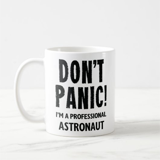 宇宙飛行士 コーヒーマグカップ (左)