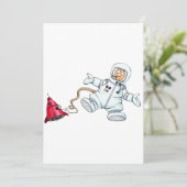 宇宙飛行士 サンキューカード (スタンド正面)