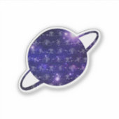 宇宙飛行士 シール (正面)