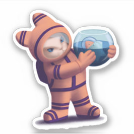 宇宙飛行士 シール