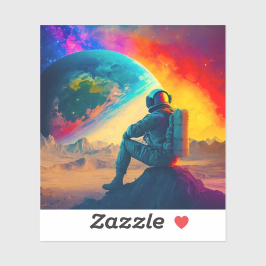 宇宙飛行士 シール (シート)