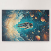 宇宙飛行士 ジグソーパズル (横)