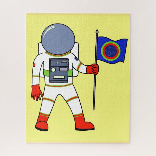 宇宙飛行士 ジグソーパズル (縦)
