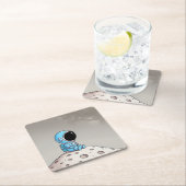 宇宙飛行士 スクエアペーパーコースター (インサイチュ)