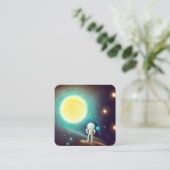 宇宙飛行士 スクエア名刺 (スタンド正面)