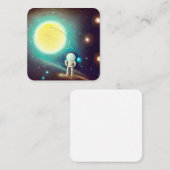 宇宙飛行士 スクエア名刺 (正面/裏面)