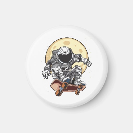 宇宙飛行士 スケート マグネット (正面)