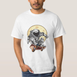 宇宙飛行士 スケート Tシャツ