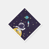 宇宙飛行士 スタンダードカクテルナプキン (角)