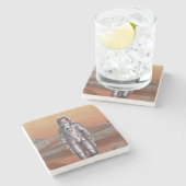 宇宙飛行士 ストーンコースター (横)