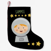 宇宙飛行士 – スペースマンスターズイン宇宙 スモールクリスマスストッキング (正面)