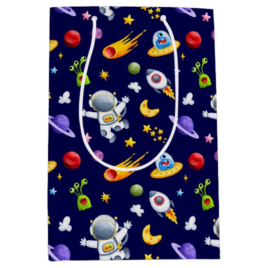 宇宙飛行士 スペース エイリアン ギフトバッグ (正面)