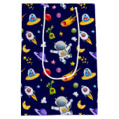 宇宙飛行士 スペース エイリアン ギフトバッグ (裏面)