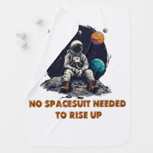 宇宙飛行士 スペース ベイビー ブランケット