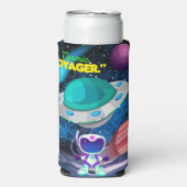 宇宙飛行士 スリム缶クーラー (Seltzer正面)