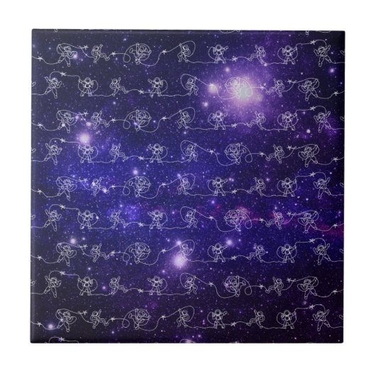 宇宙飛行士 タイル (正面)