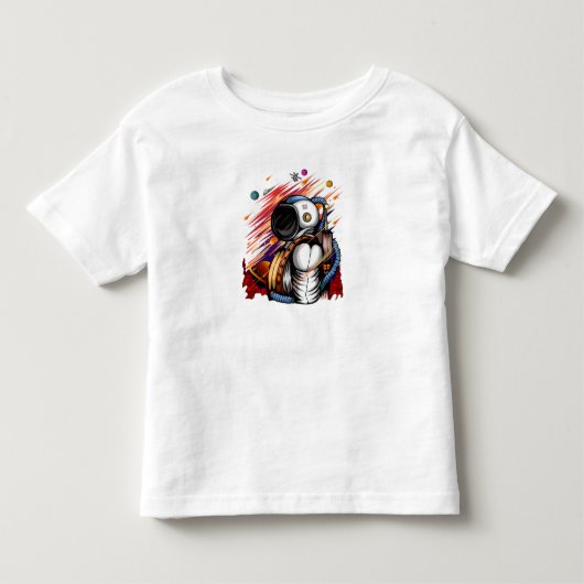 宇宙飛行士 トドラーTシャツ (正面)