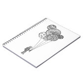 宇宙飛行士 ノートブック (左側)