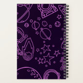 宇宙飛行士 ノートブック (裏面)