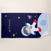 宇宙飛行士 ビーチタオル (正面)