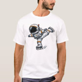 宇宙飛行士 フィギュアスケート Tシャツ (正面)