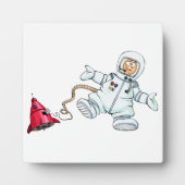 宇宙飛行士 フォトプラーク (正面)