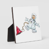 宇宙飛行士 フォトプラーク (正面)