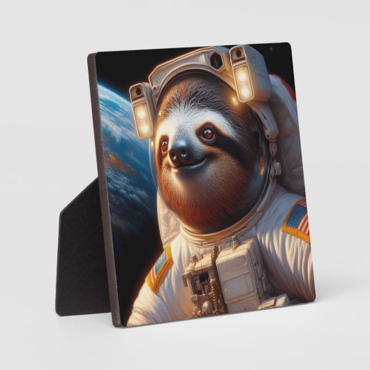 宇宙飛行士 フォトプラーク (正面)