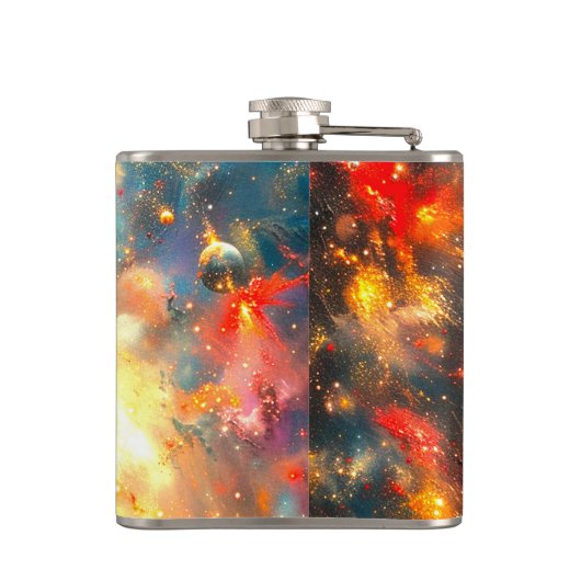 宇宙飛行士 フラスク (裏面)