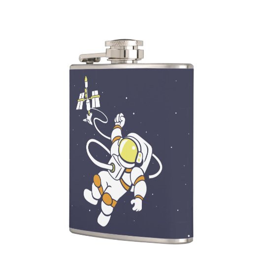 宇宙飛行士 フラスク (左)