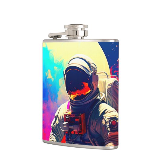 宇宙飛行士 フラスク (左)