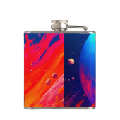 宇宙飛行士 フラスク (裏面)