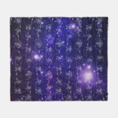 宇宙飛行士 フリースブランケット (正面(横))