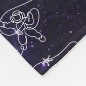 宇宙飛行士 フリースブランケット (角)