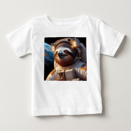 宇宙飛行士 ベビーTシャツ (正面)