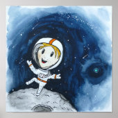 宇宙飛行士 ポスター (正面)
