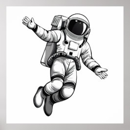 宇宙飛行士 ポスター
