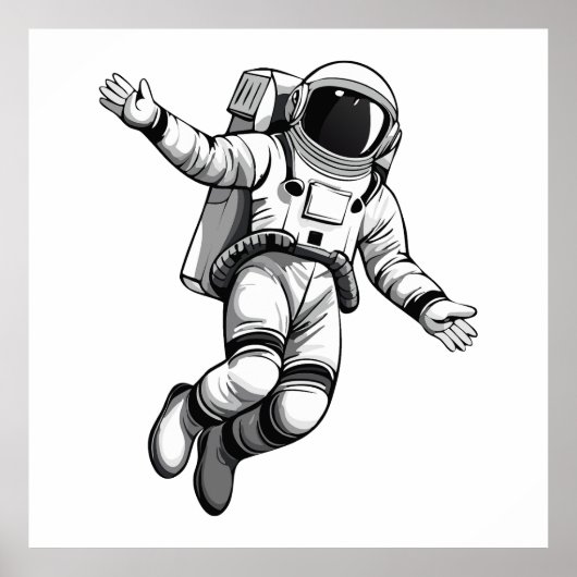 宇宙飛行士 ポスター (正面)