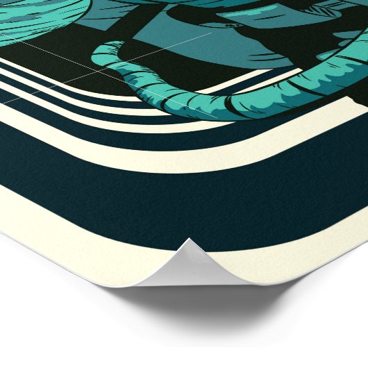 宇宙飛行士 ポスター (角)