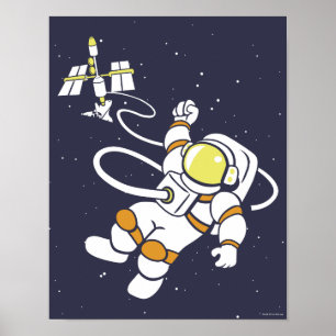 宇宙飛行士 ポスター
