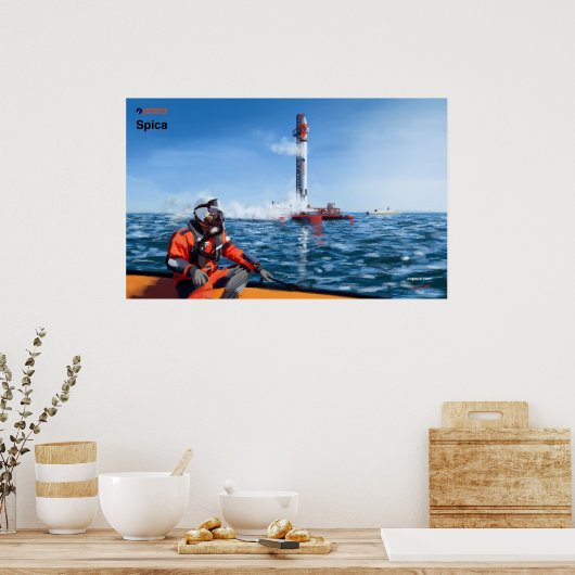 宇宙飛行士 ポスター (キッチン)