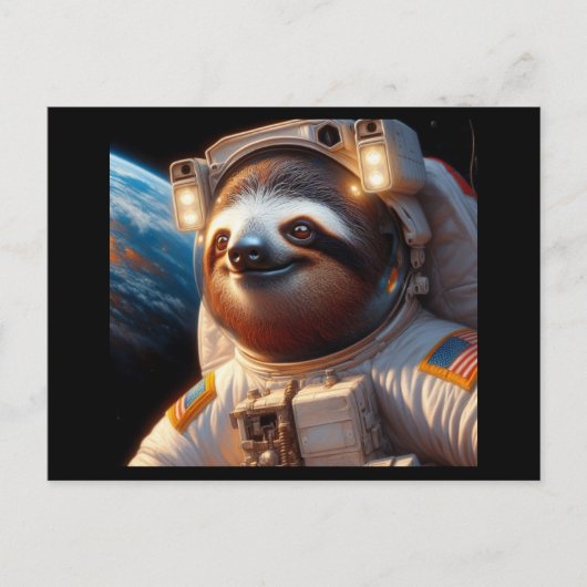 宇宙飛行士 ポストカード (正面)