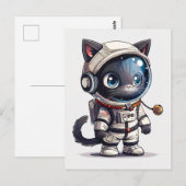 宇宙飛行士 ポストカード (正面/裏面)